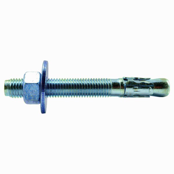 Torquemaster Torquemaster Wedge Anchor, 6-1/4" L, Steel Blue Ruspert, 10 PK 51816